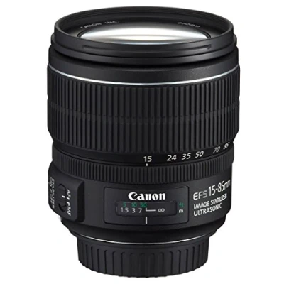 Image of Canon EF S 15 85 mm f/3.5 5.6 IS USM Lens (Renewed)