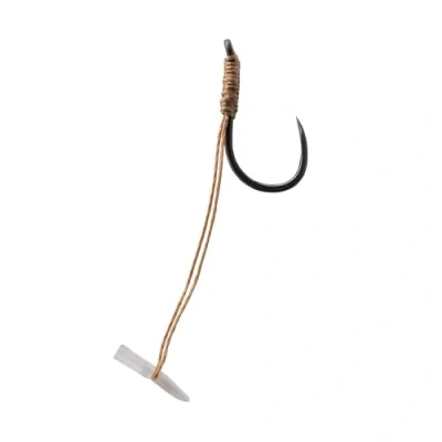 Image of Korum Quickstop Hook Hairs Barbless #12 (4 pieces) Coarse hooks