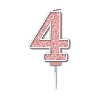 Image of Oaktree Sparkling Fizz No.4 Candle 7.5cm Rose Gold
