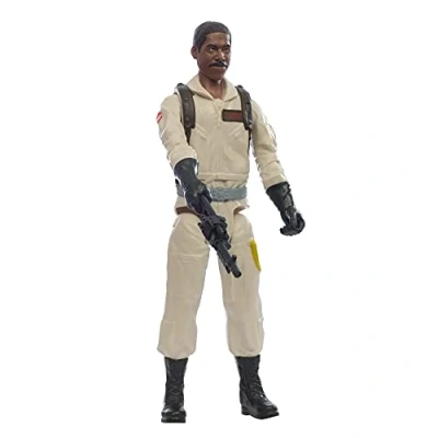 Image of Ghostbusters Winston Zeddemore Toy 12 Inch Scale Classic 1984 Action Figure with Proton Blaster Accessory, Kids Ages 4 and Up,E9789