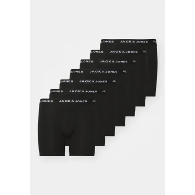 Image of Jack &amp; Jones Jachuey Trunks 7 PACK Pants, Men&#039;s, Size: 4XL, Black