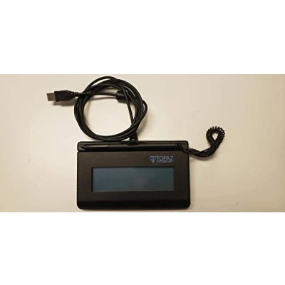 Image of Topaz SigLite 1x5 LCD Signature Capture Pad T LBK460 HSB R