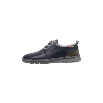 Image of Pikolinos Rivas Mens Shoes 9 Blue Leather