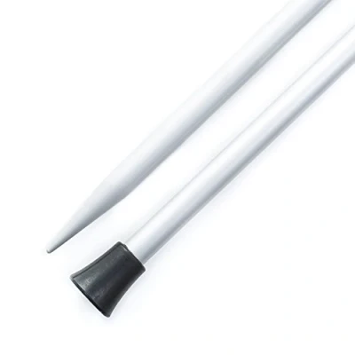 Image of KnitPro Basix Alumin. Sing. Point. Needle 30cm 6.00mm 3pcs