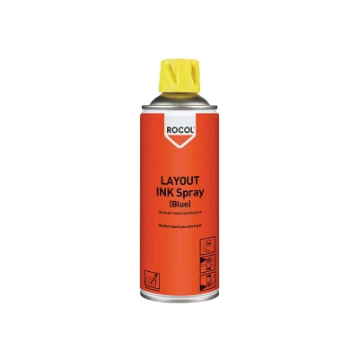 Image of Rocol 57015 400ml Layout Ink Spray Blue