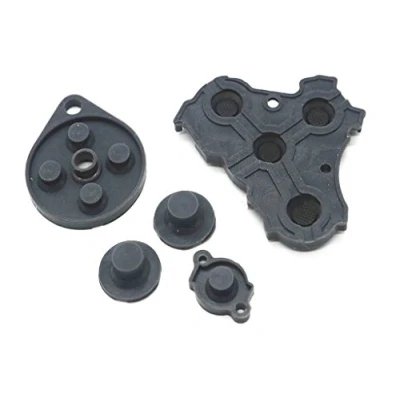 Image of Silicone Conductive Rubber Pads for Nintendo GameCube NGC Console Buttons Repair Replacement Part