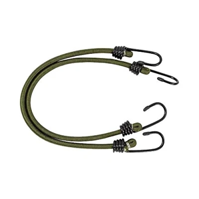 Image of Highlander Bungee Cord Tie 8mm x 45cm Olive