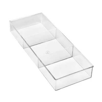 Image of Whitmor Drawer Organizer, Plastic Resin, 3 Small Section