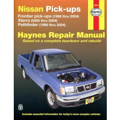 Image of Nissan Fronitier Pickup 1998 Thru 2004, Pathfinder 1996 2004 &amp; Xterra 2000 Haynes Repair Manual: Frontier Pick Ups (1998 2004), (2000 (1996 2004)
