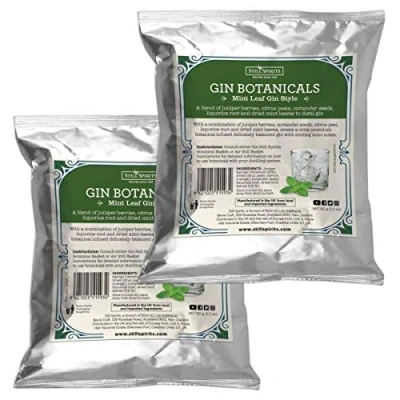 Image of 2X Still Spirits Gin Botanicals Mint Leaf Making Ingredients 62g