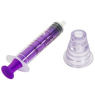 Image of 5ml Oral Fluid Medicine Syringe &amp; Bottle Plug Baby/Children/Pets Accurate Dose