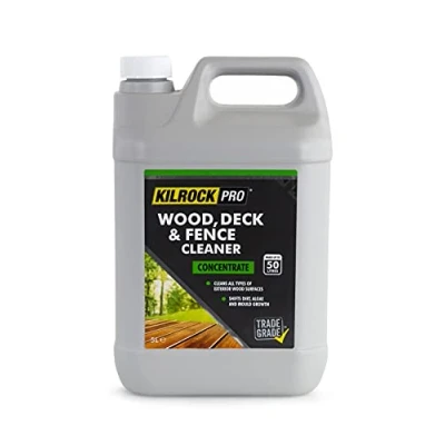 Image of Amtech Kilrock Wood Deck &amp; Fence Cleaner 5L