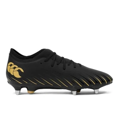 Image of Canterbury Unisex Adult CCC Speed Falcon Team Boots, Black, 3.5