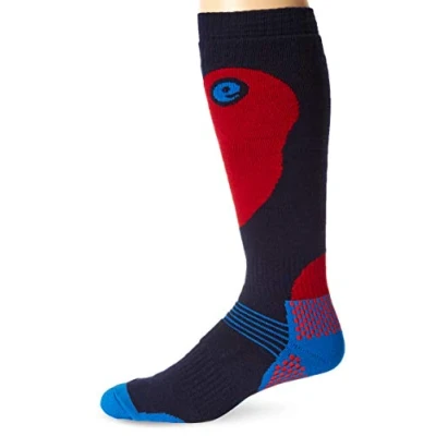 Image of Mens High Performance Thermal Ski Socks (1 Pair) (Shoe 6 11) (Navy)
