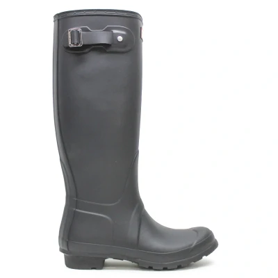 Image of Hunter Original Wellies, Women&#039;s, Size: 5, Navy Natural rubber