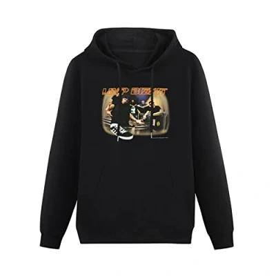 Image of AuduE Limp Bizkit Vintage Hoodies Long Sleeve Pullover Loose Hoody Men Sweatershirt Size M Black