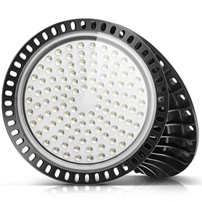 Image of Viugreum 500W UFO LED High Bay Light,50000LM 6000K 6500K Daylight White Ultra Thin Warehouse Lighting, IP65 Waterproof Commercial Lighting Shop Area Workshop Garage Lights Fixtures