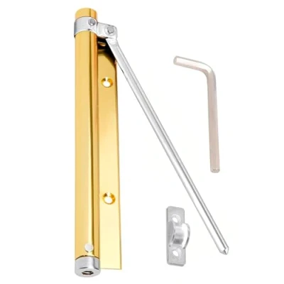 Image of Wolfpack b.1 Gold Coloured Anodized Aluminium Door Closer