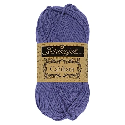 Image of Scheepjes Cahlista 508 Deep Amethyst Yarn 10x50g