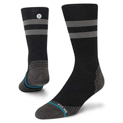 Image of Stance Crew Socks FRANCHISE UL, Black, Large