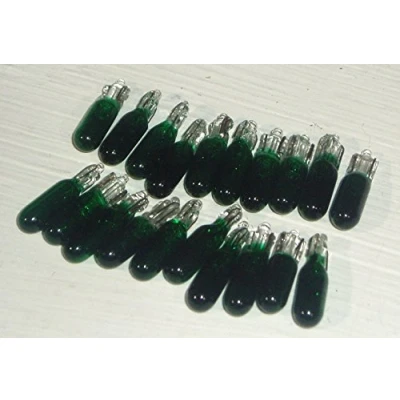 Image of 20 x 5mm FRUIT MACHINE BULBS (GREEN)