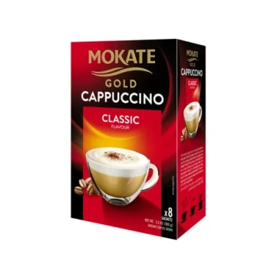 Image of Mokate Gold Cappuccino 8 x 12.5gr 15 Pack