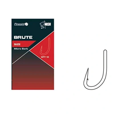 Image of Nash Pinpoint Brute Hooks: 4