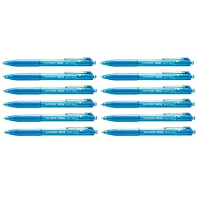 Image of Paper Mate Inkjoy 300RT Medium Point 1.0mm Turquoise 12 Pack