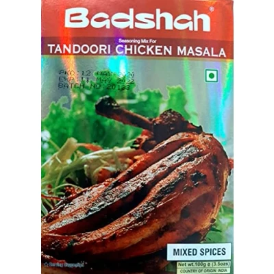 Image of Badshah tandoori Chicken Masala (spice mix for chicken) 100g (pack of 2)