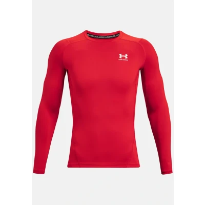 Image of Under Armour Men UA HG Comp LS, Long Sleeve Sports Top, Breathable Sleeved Top for
