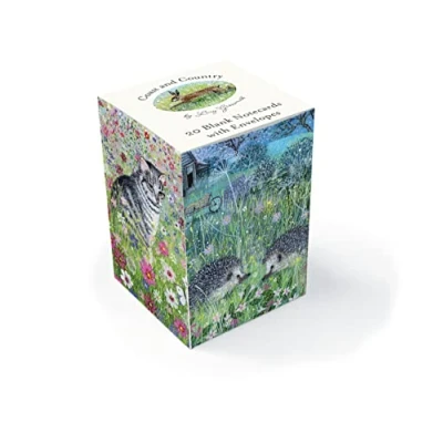 Image of Museums &amp; Galleries Coast and Country by Lucy Grossmith 20 Mini Notecard Cube