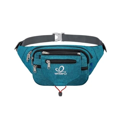 Image of Waterfly Bum Bag Fanny Pack for Men Women Large Waist with Multi Pockets Running Hiking Camping Workout Cycling