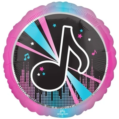 Image of Amscan 4337601 Internet Famous Jumbo Round Foil Balloon, 28&quot;