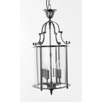 Image of Colchester 4 Light Polished Brass Chain Indoor Lantern