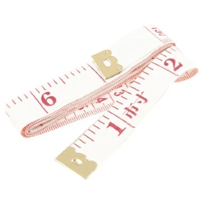 Image of Fibreglass Tape Measure 45 cun 1.5 m Red/White