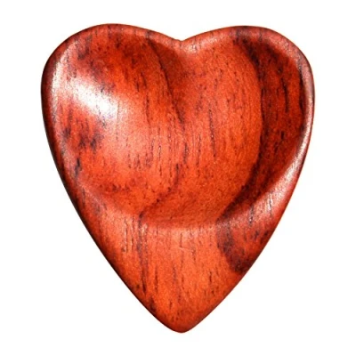 Image of Heart Tones Guitar Plectrum Padauk (Single)