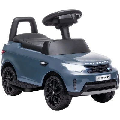Image of AIYAPLAY Land Rover Licensed 6V Kids Electric Ride On Car, 2 in 1 Sliding Car Battery Powered with Headlights Music Horn, for 18 60 Months Light Blue