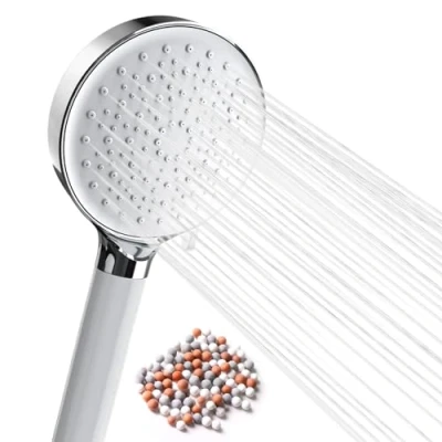 Image of Shower Head, Newentor High Pressure Heads with 6 Modes Large Head Filter Full Coverage Good for Hair and Skin Washing Living in Hard Water