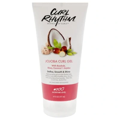 Image of Curl Rhythm Jojoba Gel Defining Hair for Bouncy, Nourished Curls Curly Styling with Shea and Coconut Sulfate Free 117 ml