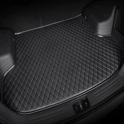 Image of WQIUTT Car Boot Mats for Renault Austral E Tech Hybrid 2023 2024,Custom Made Leather Liner Rear Trunk Protector Mat Waterproof Anti Scratch Interior Accessories,A