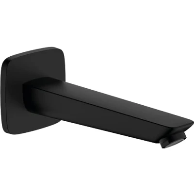 Image of Hansgrohe 71410670 Logis Bath spout, matt black
