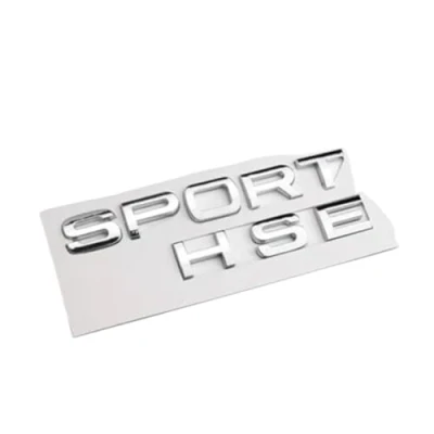 Image of SANNITOU Car Emblems for SPORT HSE,Front and Rear Logos Logo Body Tuning Styling Accessories,B