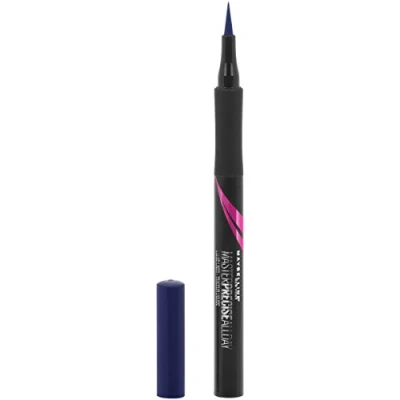 Image of MAYBELLINE Master Precise All Day Liquid Eyeliner Cobalt Blue 0.034 floz/1ml