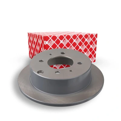 Image of 5841138310, 584113C000 Brake disc FEBI BILSTEIN 108564 Rear Axle 262mm 10mm 4 Hole 114,3mm solid Coated HYUNDAI: Matrix
