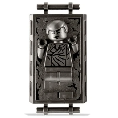 Image of Lego Star Wars Han Solo in Carbonite Minifigure