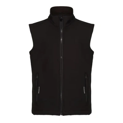 Image of Regatta Professional Kids&#039; Ablaze Softshell Bodywarmer Black, Size: 32