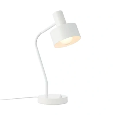 Image of Nordlux Matis table lamp, metal, adjustable lampshade, white