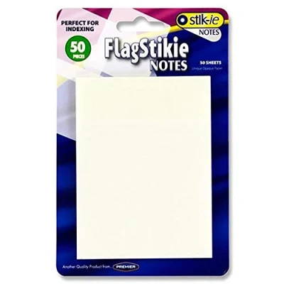 Image of Premier Stationery Stik ie Notes 50 Sheets Clear