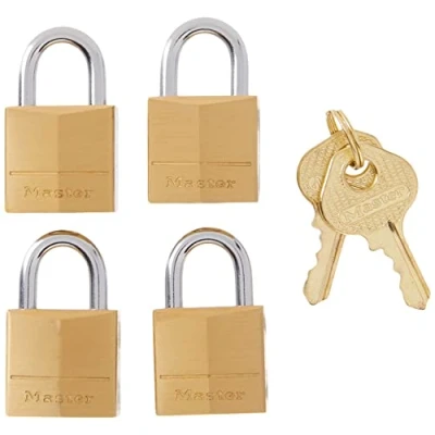 Image of Master Lock 120Q Padlock, 3/4&quot; 4 Pack, Pack