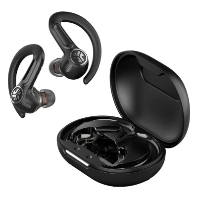 Image of JLAB Epic Air Sport ANC 3 Wireless Bluetooth Noise Cancelling Sports Earbuds Black, Black